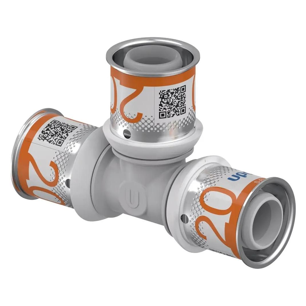 Uponor S-Press PLUS trójnik PPSU 20-20-20 (Pressverbindung) (1039945)