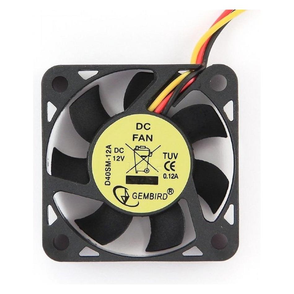 Gembird FANCASE2/BALL Fan for PC (90 mm, 1x) (FANCASE2/BALL)