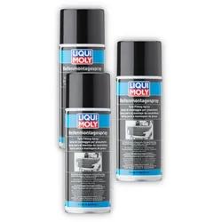 3x Reifenmontagespray LIQUI MOLY 1658 Montage Spray Reifen Auto Motorrad 400ml Dose