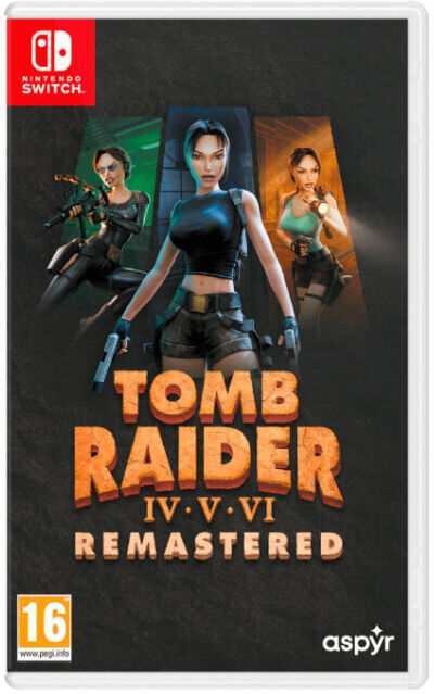 ECOPLAY JOGO SWITCH TOMB RAIDER IV-VI REMAST