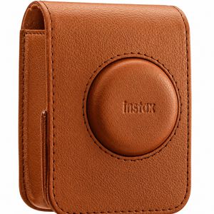 Fujifilm Fujifilm Kameratasche Instax Mini Evo, aus Kunstleder, braun, für Sofortbildkamera  Instax Mini Evo