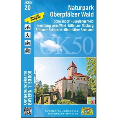 UK50-20 Naturpark Oberpfälzer Wald, Sonstige von , Landesamt für Digitalisierung, Breitband und Vermessung, Bayern, 978-3-89933-994-9