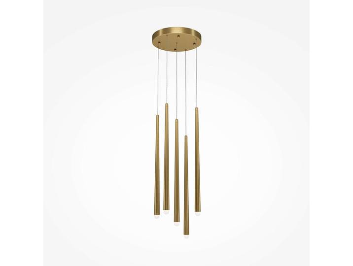 Suspension design 5 tiges à LED AURORA - Doré