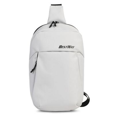 BESTWAY® Rucksack Sling Bag, hellgrau, 4 Liter