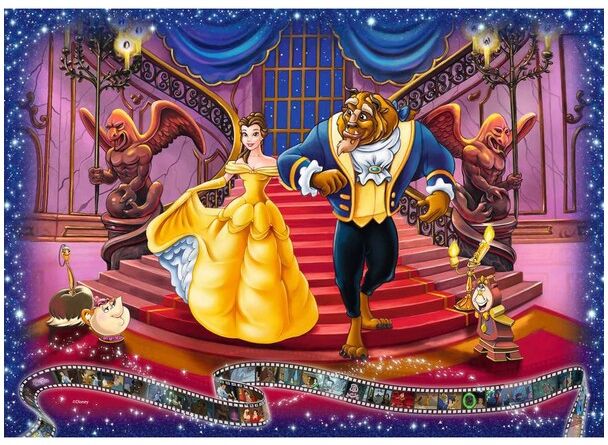 Ravensburger Puzzle 1000 pièces - La Belle et la Bête (Collection Disney)