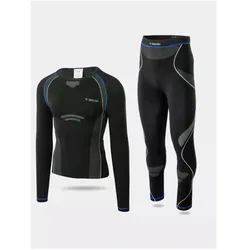 Brugi, Herren, Funktionsunterhose, Thermounterwäsche für Herren (M, S), Schwarz