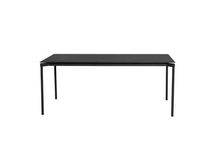 Petite Friture - Table rectangulaire Fromme - Noir - Aluminium - Designer Tom Chung