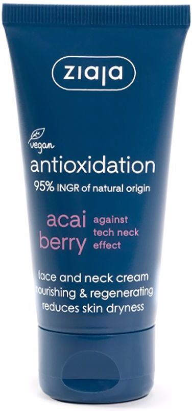 Ziaja Acai crème régénérante et nourrissante visage et cou 50 ml