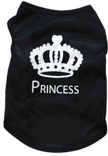 Uplifted Finds Summer Breathable Pet Vest Pajamas black Crown l