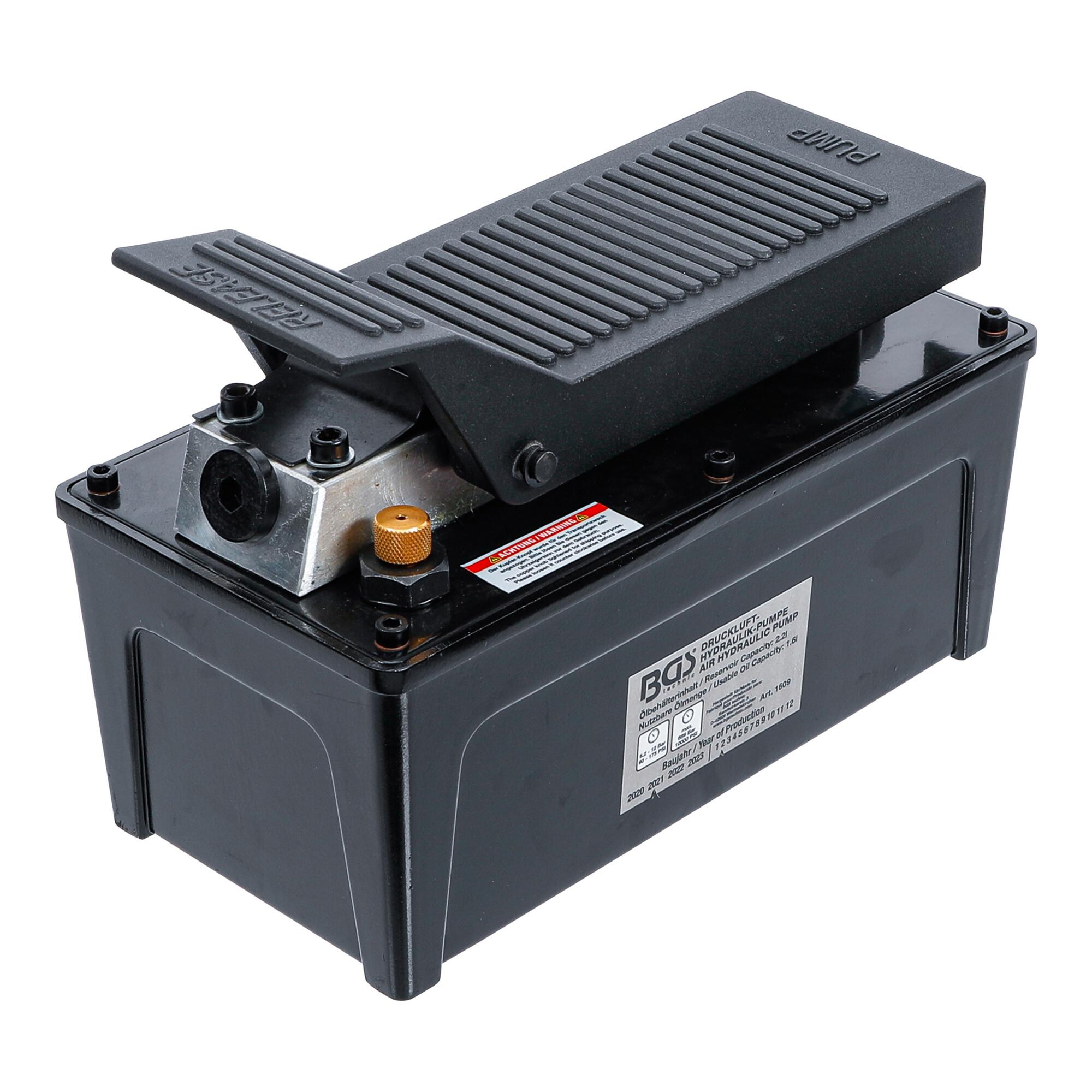 BGS Druckluft-Hydraulik-Pumpe 689 bar / 10.000 PSI ; BGS technic (1609)