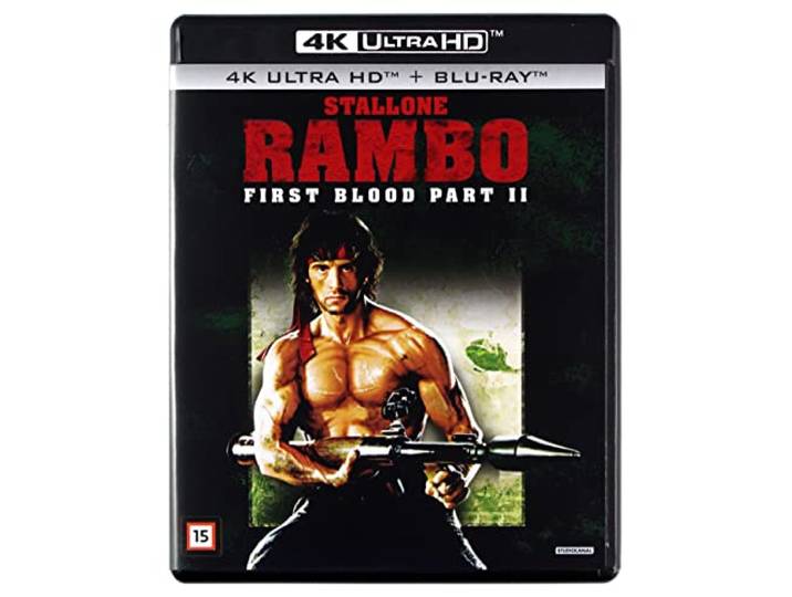 Rambo: First Blood Part II [Blu-Ray] [Region Free] (IMPORT) (No Dutch version)