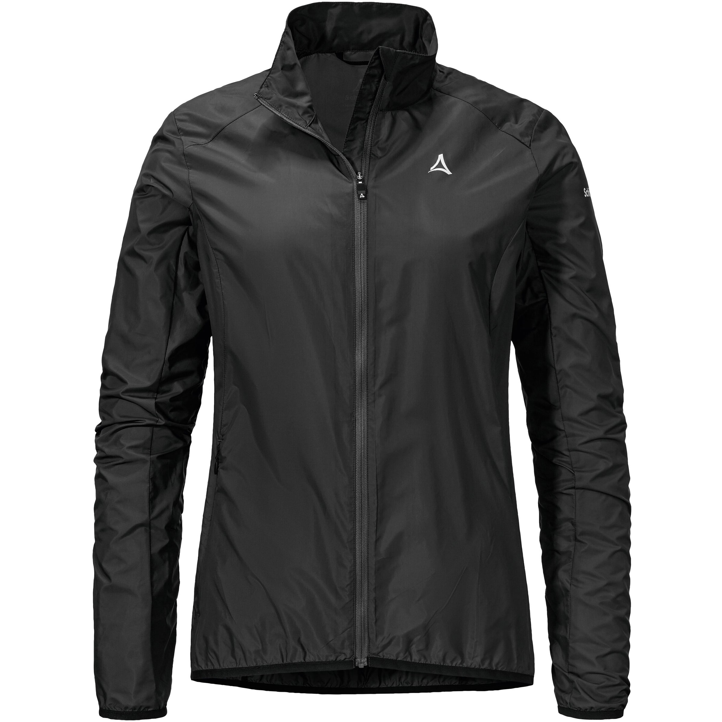 Schöffel Style Cannobio Damen Fahrradjacke schwarz Größe XL Gravel Klein verpackbar Wasserabweisend