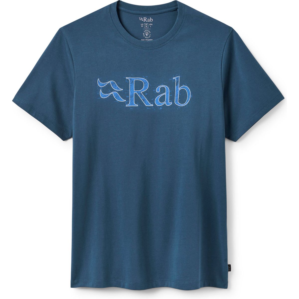 Rab Stance Tech Sketch Tee tempest blue (TMB) XXL QCC-02-TMB-XXL