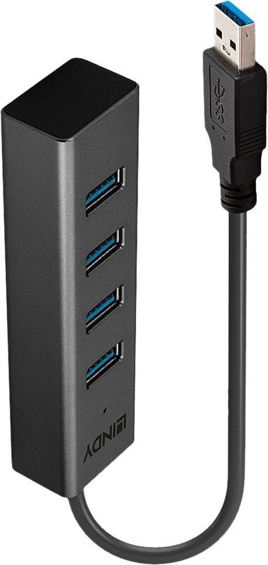 Lindy USB 3.0 Hub 4 poorten zonder voeding