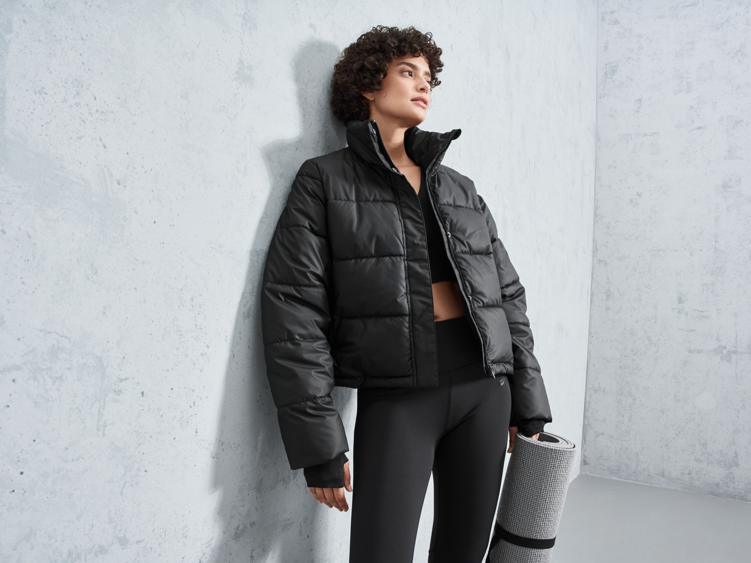 CRIVIT Damen Funktionsjacke, kurz geschnitten