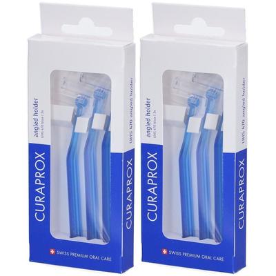 Curaprox UHS 470 Halter blau x2 2x3 St