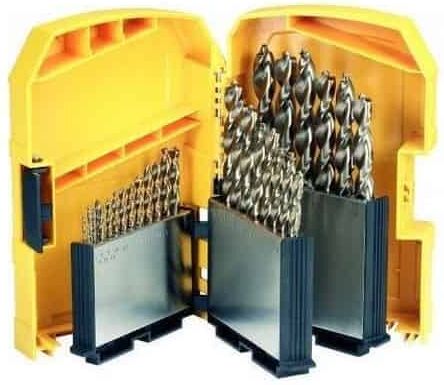 DEWALT Coffret 29 forets à métaux HSS-G Ø 1 à 13 mm - DT7926-XJ