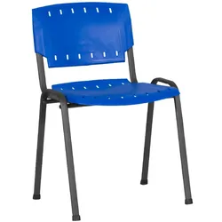 Carmen Prizma Besucherstuhl – Blau