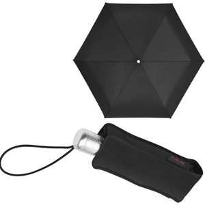 Samsonite Regenschirm Alu Drop S, schwarz, windsicher, Auf-Zu-Automatik, Ø 89 cm, 20,5 cm, Taschenschirm
