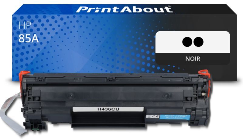 PrintAbout Toner compatibleHP 85A (CE285AD) - pack de 2 - Noir - Multipack Noir