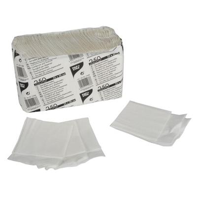 16000x Spenderservietten, weiss 1-lagig 25 x 30 cm