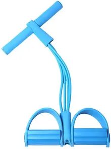 Clever Finds Pedal Resistance Band Core Trainer For Home Gym Full Body Exercise sky Blue