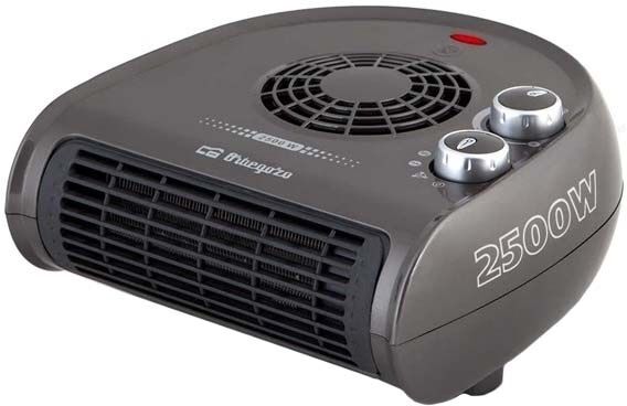 Aquecedor Termoventilador 2500W (Cinzento) - ORBEGOZO