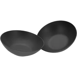CreaTable Soft Touch, Schüssel + Schale, Schwarz