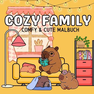 Cozy Malbuch für Erwachsene Cozy Family Cute & Comfy, Taschenbuch von Millie Meik, Tredition, 978-3-384-20163-8