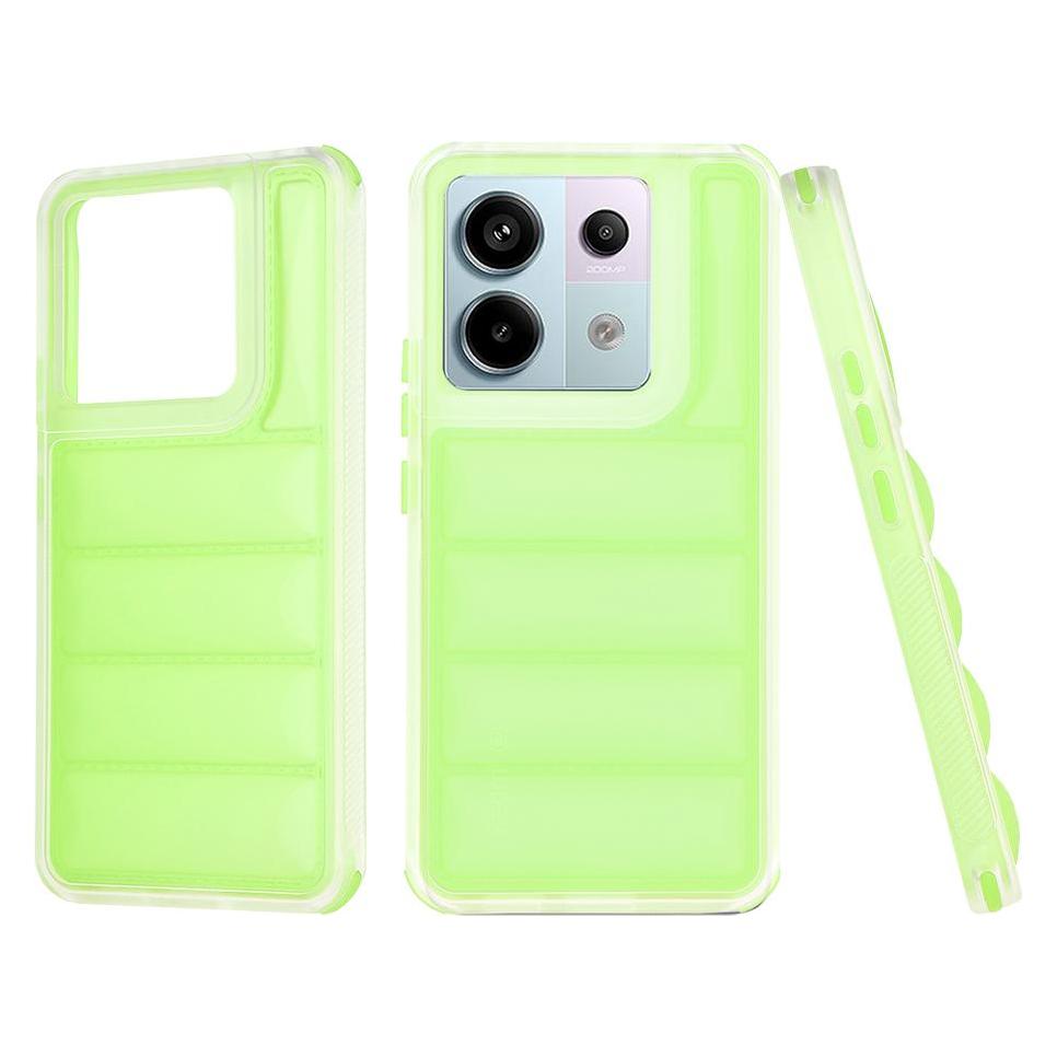 Techsuit - Wave Shield - Xiaomi Redmi Note 13 Pro 5G / Poco X6 - Green (Xiaomi Poco X6, Xiaomi Redmi Note 13 Pro 5G) (56351240)