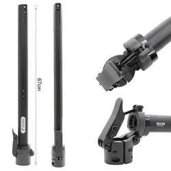 Schwarzer Mast Nienebot Max G2 Ninebot