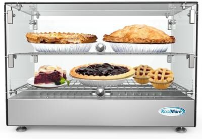 KoolMore 22-inch Self Service Commercial Countertop Food Warmer Display Case