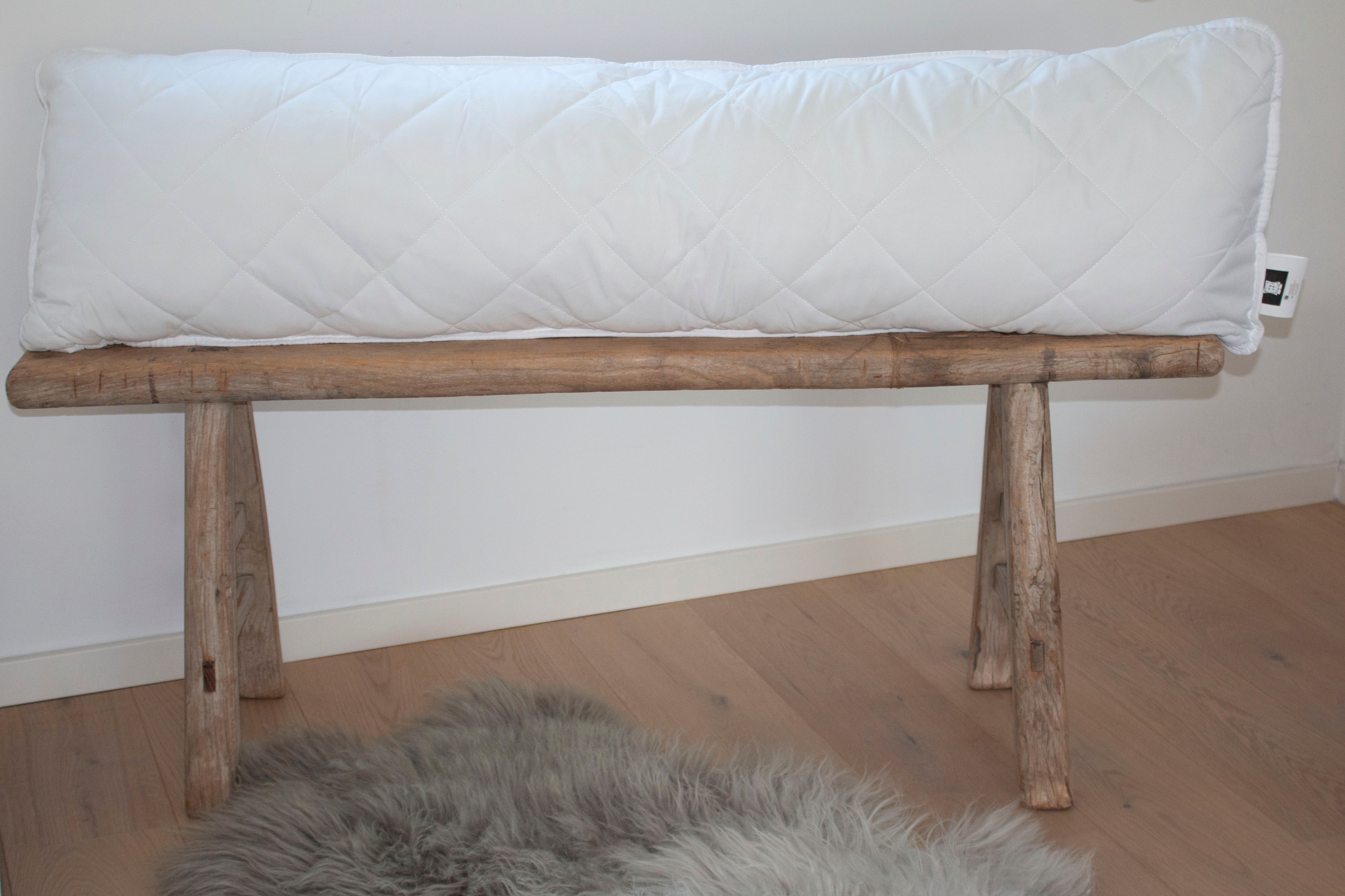 Seitenschläferkissen JEKATEX ">>Stillkissen<<", weiß, B:40cm L:145cm, Polyester, Funktionskissen, Seitenschläferkissen, Seitenschläferkissen 40x145 cm für Hausstauballergiker