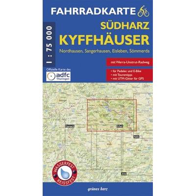Fahrradkarte Südharz, Kyffhäuser, Sonstige von , Grünes Herz, 978-3-86636-089-1