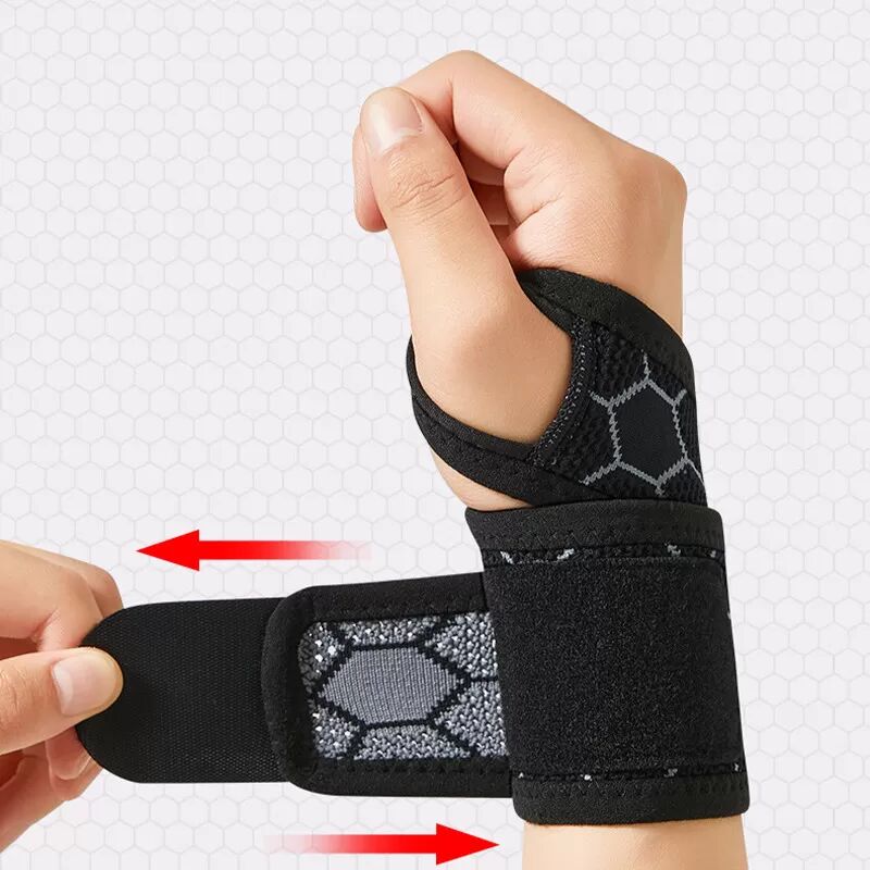 INF Support de Poignet Sportif - Respirant et Confortable Le noir