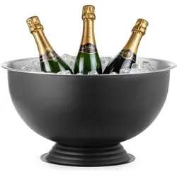 BarUp Champagner-Kühler,, 13L, Schwarz, ⌀393x(H)214mm, Flaschenkühler, Schwarz