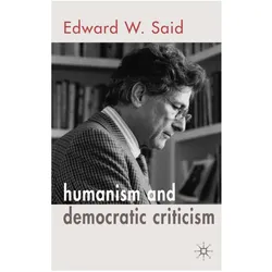 Humanism and Democratic Criticism, Fachbücher von E. Said