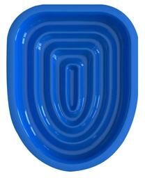 Uplift Picks Reusable Cat Toilet Training Kit With Plastic Litter Mat For Cleaner Bathroom Pet Routine blue
