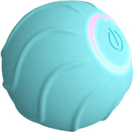 Inspire Curations TurboBounce Smart Interactive Rolling Ball Cat Toy jumping Ball Blue