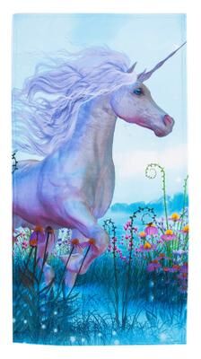 Ashford Home Unicorn Beach Towel 30×60 Inches - 30x60