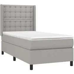 vidaXL, Boxspringbett, Alexandria (Knöpfe) (80 x 200 cm)