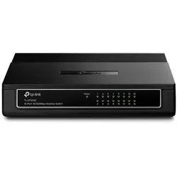 TP-Link TL-SF1016D Fast Ethernet (10/100) Schwarz