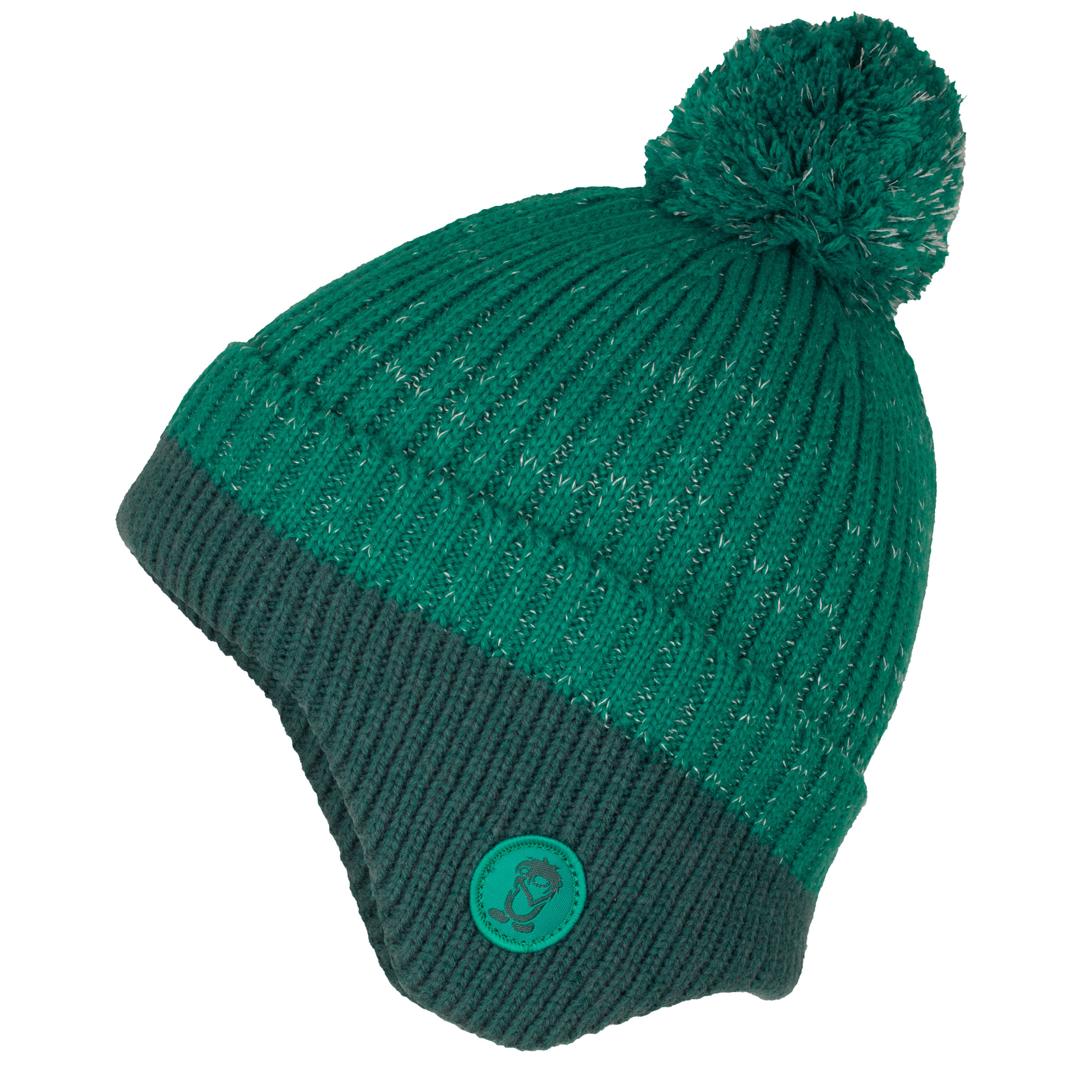Trollkids Flekkefjord Reflective Kinder Mützen & Beanies tuerkis Größe 52 Lifestyle Elastisch