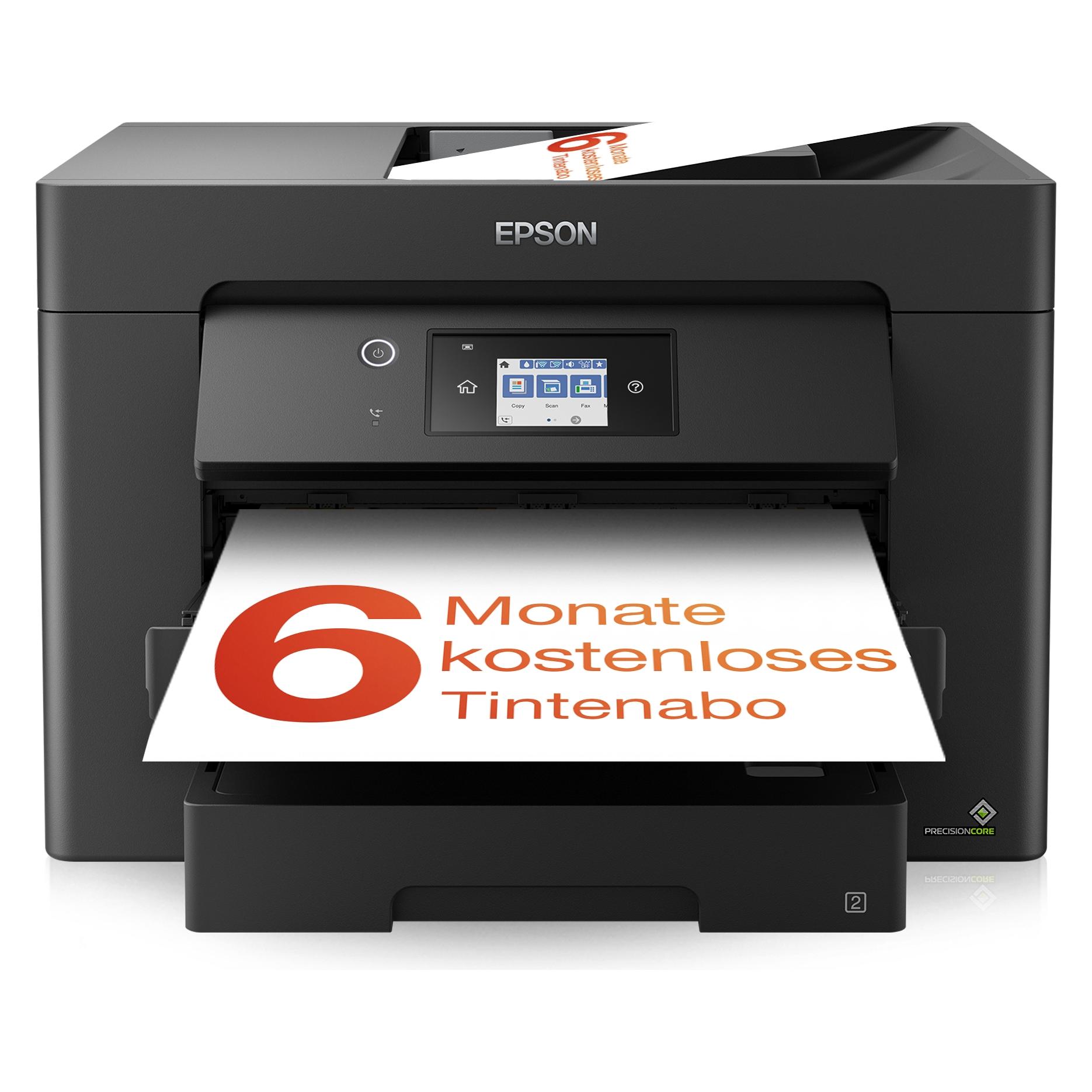 Epson WorkForce WF-7830DTWF (Tintenpatrone, Farbe) (C11CH68403)