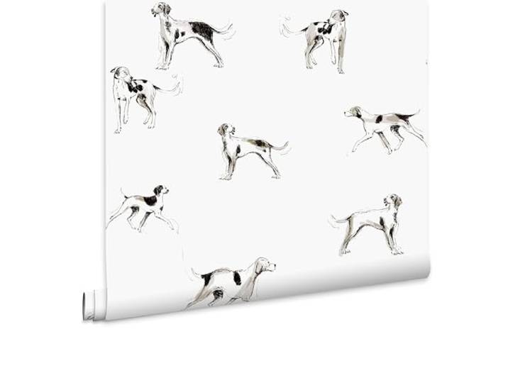Graham & Brown Joules Sketchy Dogs Crème Tapete