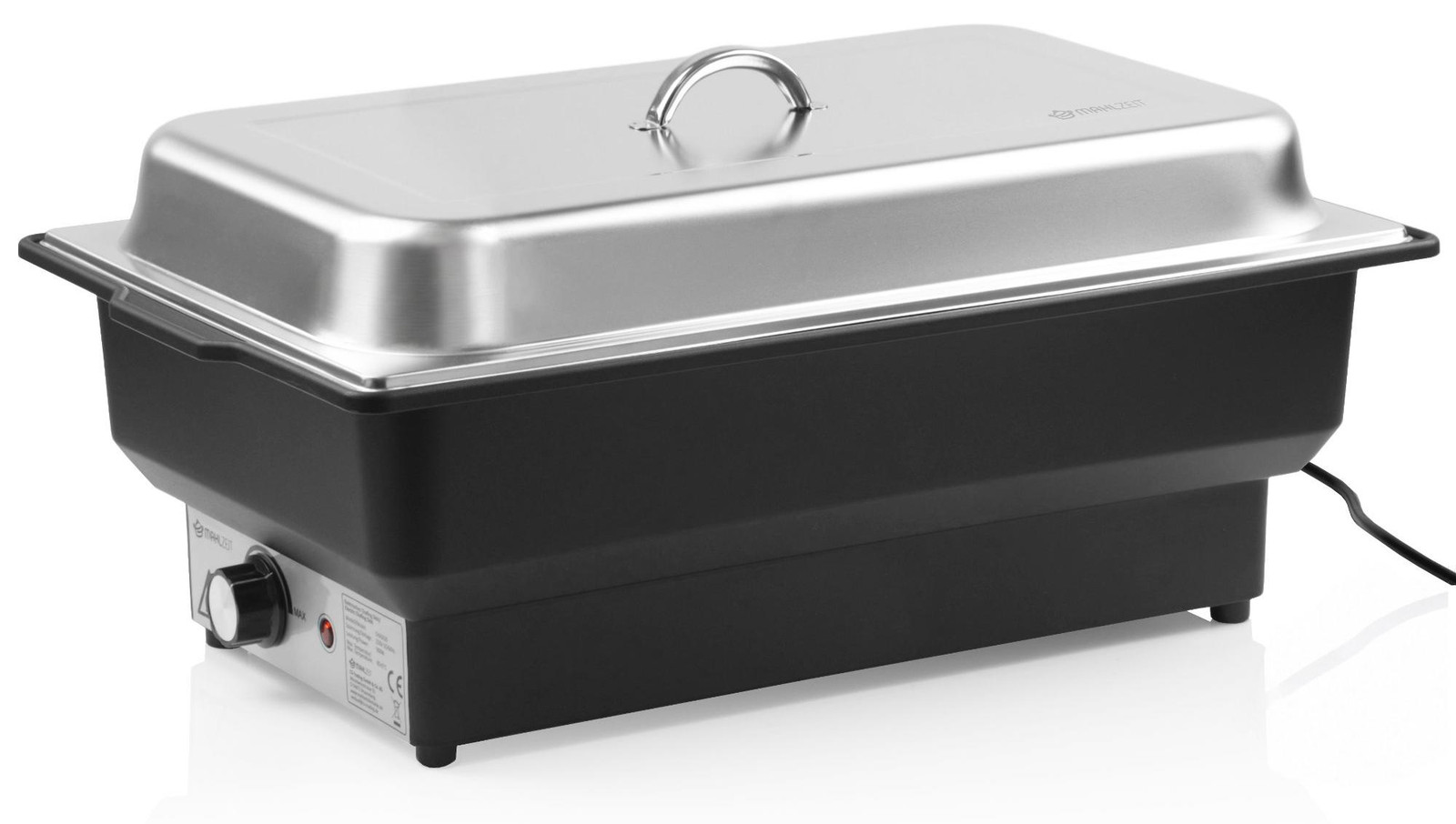 Mahlzeit buffetwarmer 900 W roestvrijstalen chafing dish en warmhoudplaat