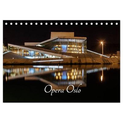 Opera Oslo (Tischkalender 2027 DIN A5 quer), CALVENDO Monatskalender