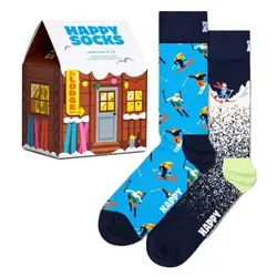 Happy socks 2P Skiing Chalet Gift Set Mixed Gr 36/40