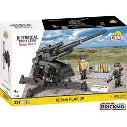 Cobi Historical Collection World War II 3142 10,5cm Flak 39 3142