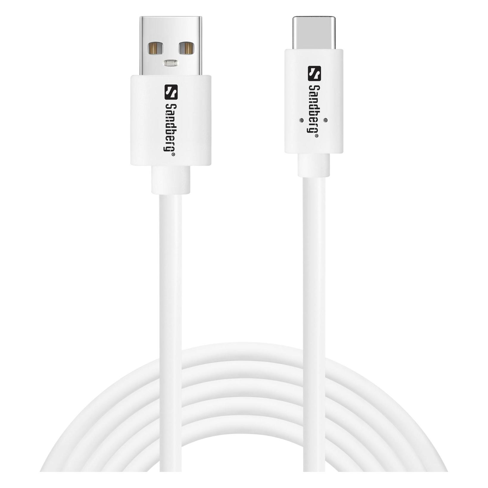 Sandberg USB-C USB-A 2.0 2M SAVER (2 m, USB 2.0) (336-14)